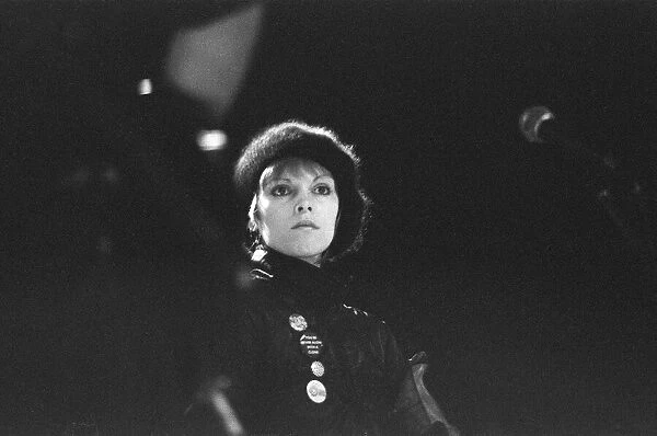 Pat Benatar, singer, pictured in concert at The Hexagon, Reading, October 1980