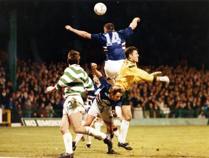 Framed Print : Pat Bonner Celtic goalkeeper Sport football Celtic Packy Bonner Celtic