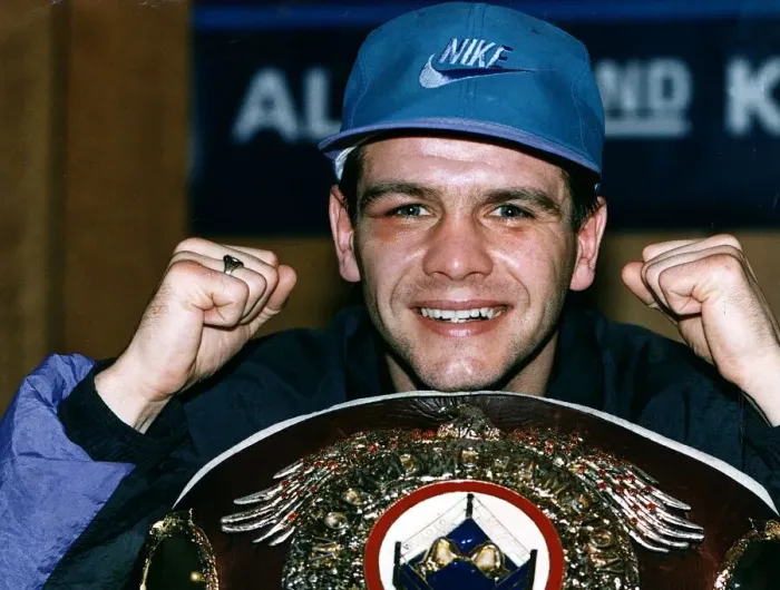 Framed Print : Pat Clinton boxer shows off his WBO Championship belt Circa March 1992 Framed Print : Pat Clinton boxer shows off his WBO Championship belt Circa March 1992