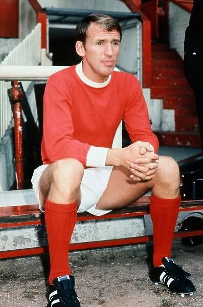 Pat Crerand Manchester United football player 1970