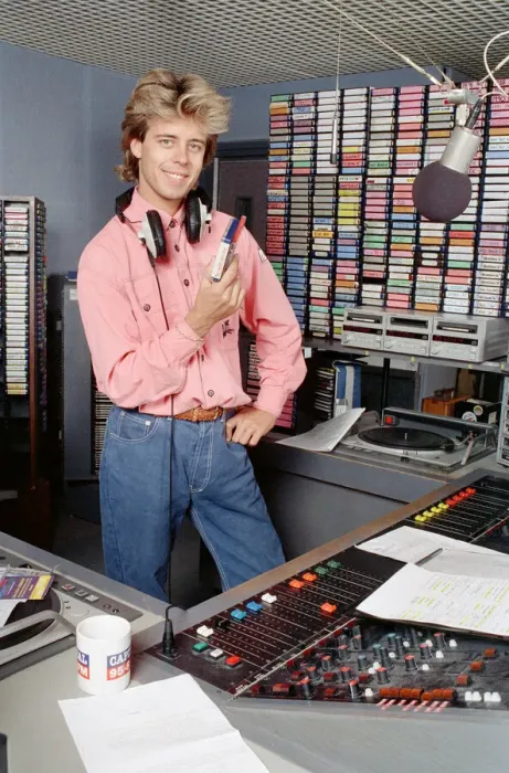 Framed Print : Pat Sharp (born Patrick Sharpin, 25 October 1961)s an English radio Framed Print : Pat Sharp (born Patrick Sharpin, 25 October 1961)s an English radio