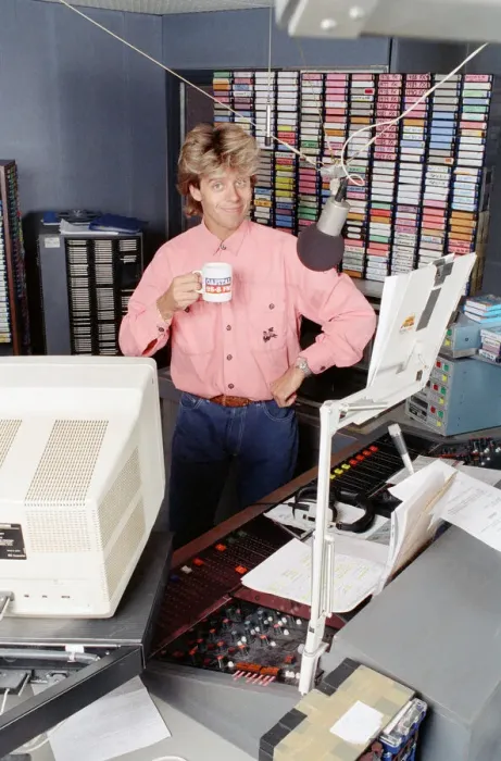 Framed Print : Pat Sharp (born Patrick Sharpin, 25 October 1961)s an English radio Framed Print : Pat Sharp (born Patrick Sharpin, 25 October 1961)s an English radio