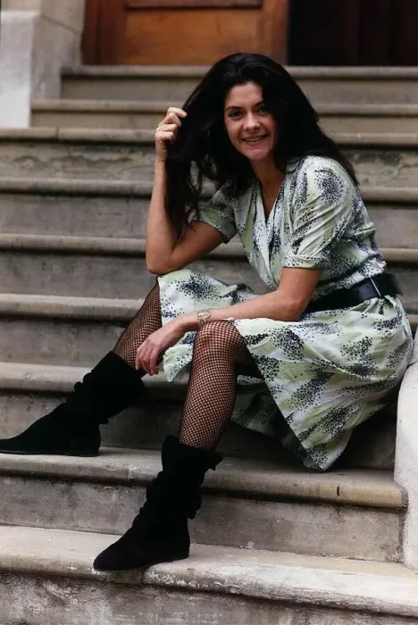 Framed Print : Patricia Martinelli Actress from BBC series Bread November 1989