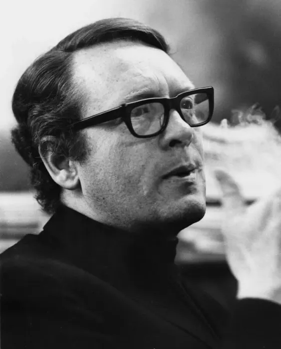 Framed Print : Patrick McGoohan British actor wearing glasses smoking June 1968