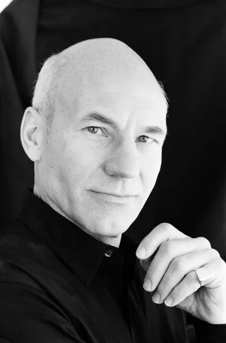 Framed Print : Patrick Stewart, actor, who is playing the role of Captain Jean Luc Picard in Star Trek Framed Print : Patrick Stewart, actor, who is playing the role of Captain Jean Luc Picard in Star Trek