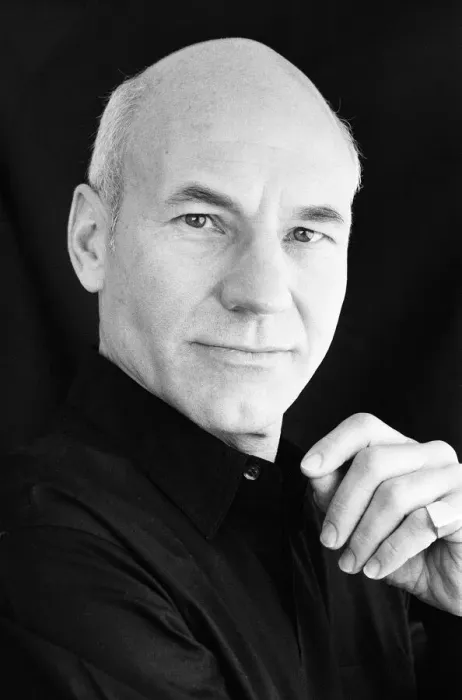 Framed Print : Patrick Stewart, actor, who is playing the role of Captain Jean Luc Picard in Star Trek Framed Print : Patrick Stewart, actor, who is playing the role of Captain Jean Luc Picard in Star Trek