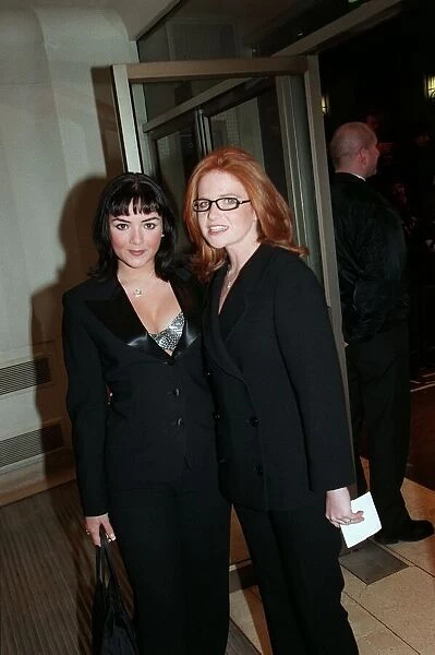 Patsy Palmer Actress January 98 Patsy Palmer and Martine McCutcheon from Eastenders