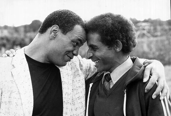 Paul Barber re-united with his brother Patrick September 1985