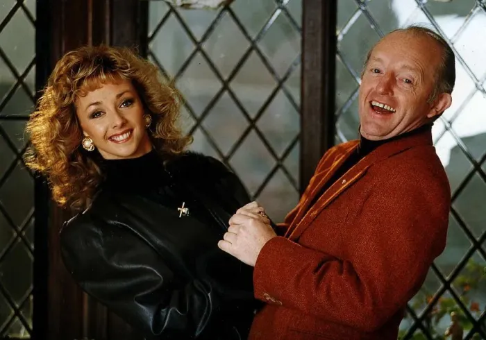 Framed Print : Paul Daniels Magician Comedian & TV Presenter with his wife Debbie McGee Framed Print : Paul Daniels Magician Comedian & TV Presenter with his wife Debbie McGee