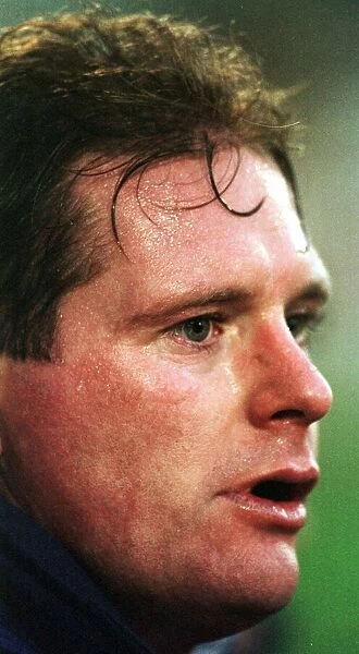 Paul Gascoigne January 1998 on the bench