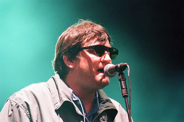 Paul Heaton. The Beautiful South performing live at the Alfred McAlpine Stadium