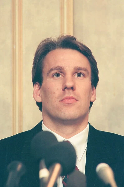 Paul Merson - Arsenal Footballer, speaking at a press conference in January 1995