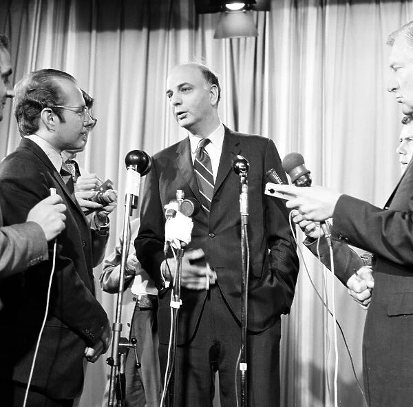 Paul Volcker USA Under Secretary at the Treasury 16th August 1971