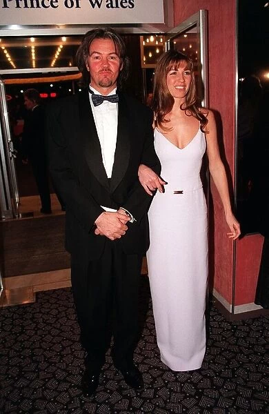 Paul Young singer with his wife Stacey attend the film premiere of Looking For Richard