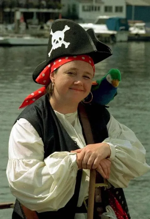 Framed Print : Pauline Quirke Actress Filming on the River Thames for the BBC TV Childrens Programme Framed Print : Pauline Quirke Actress Filming on the River Thames for the BBC TV Childrens Programme