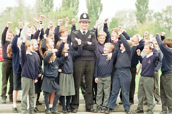 PC George Hillier, Schools liaison officer, has received a special award for his work