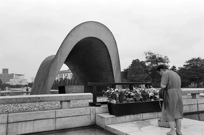 Framed Print : Peace Memorial Park, Hiroshima, Japan, August 1967. Our Picture Shows Framed Print : Peace Memorial Park, Hiroshima, Japan, August 1967. Our Picture Shows