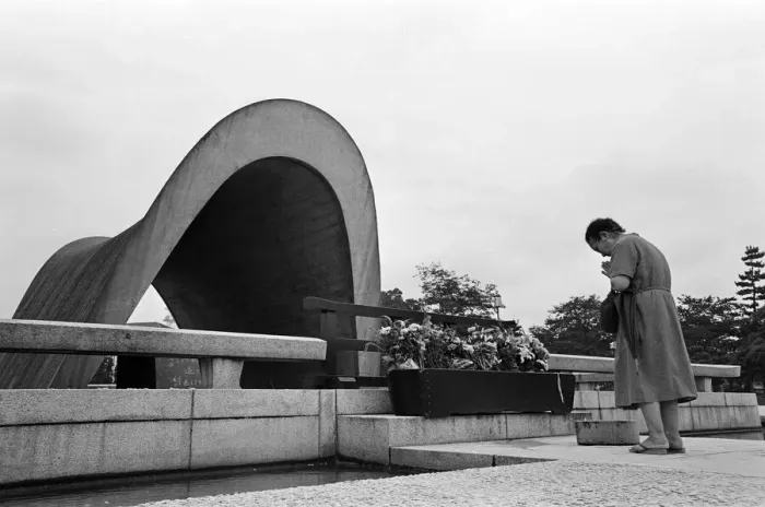 Framed Print : Peace Memorial Park, Hiroshima, Japan, August 1967. Our Picture Shows Framed Print : Peace Memorial Park, Hiroshima, Japan, August 1967. Our Picture Shows