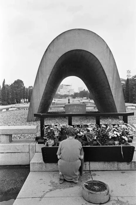 Framed Print : Peace Memorial Park, Hiroshima, Japan, August 1967. Our Picture Shows Framed Print : Peace Memorial Park, Hiroshima, Japan, August 1967. Our Picture Shows