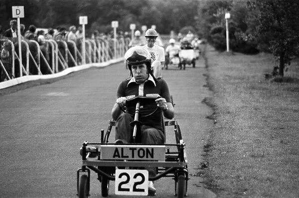 Pedal Go Kart Grand Prix, Ascot, Berkshire, England, August 1980