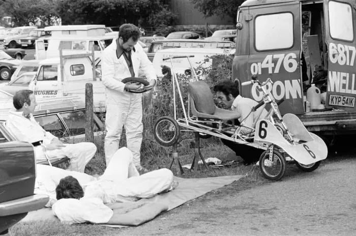 Framed Print : Pedal Go Kart Grand Prix, Ascot, England, August 1980 Framed Print : Pedal Go Kart Grand Prix, Ascot, England, August 1980