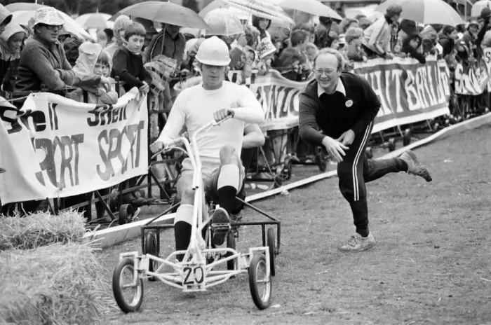Framed Print : Pedal Go Kart Grand Prix, Ascot, England, August 1980 Framed Print : Pedal Go Kart Grand Prix, Ascot, England, August 1980