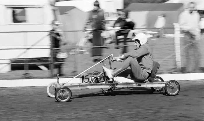 Framed Print : Pedal Go Kart Grand Prix, Ascot, England, August 1980 Framed Print : Pedal Go Kart Grand Prix, Ascot, England, August 1980