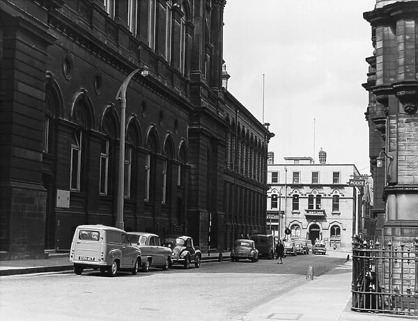 Peel Street seen from Princess Street, Huddersfield Circa June 1965