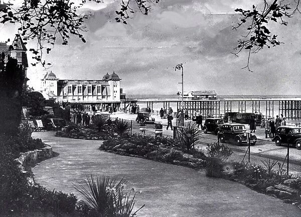 Penarth - Old - The Pier and Esplanade pictured - April 1950