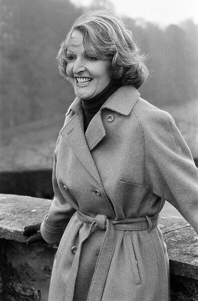 Penelope Keith on the set of 'To the Manor Born'. 31st January 1980