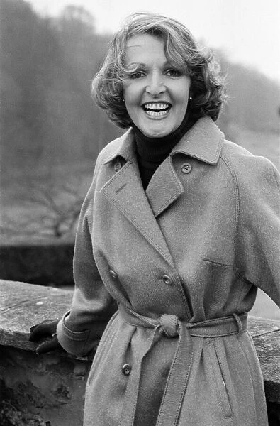 Penelope Keith on the set of 'To the Manor Born'. 31st January 1980