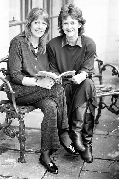 Penelope Wilton with Wendy Wood, who she portrays in Cry Freedom
