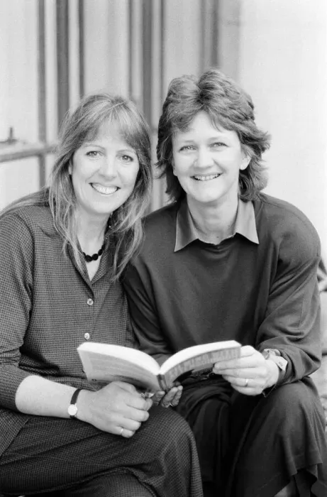 Framed Print : Penelope Wilton with Wendy Wood, who she portrays in Cry Freedom Framed Print : Penelope Wilton with Wendy Wood, who she portrays in Cry Freedom