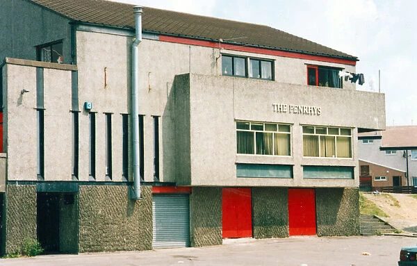 The Penrhys Pub on the Penrhys Estate, Wales. Circa 1995