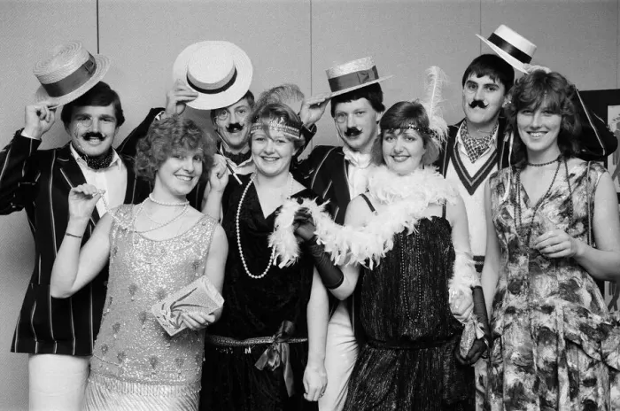 Framed Print : People celebrating New Years Eve at a Roaring Twenties party Framed Print : People celebrating New Years Eve at a Roaring Twenties party