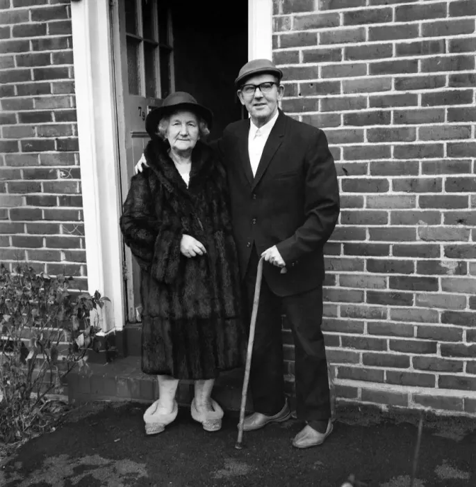 Framed Print : People old couple. Elderly man and woman at their home. November 1969 Z11170 Framed Print : People old couple. Elderly man and woman at their home. November 1969 Z11170