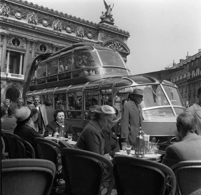 Framed Print : People sitting in front of the Opera Garnier Paris May 1960 on a cafe terrace with Framed Print : People sitting in front of the Opera Garnier Paris May 1960 on a cafe terrace with