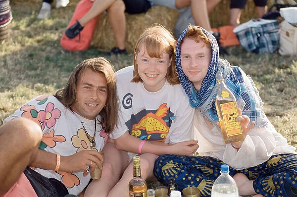 People at WOMAD festival at Rivermead in Reading, Berkshire, 18th July 1992