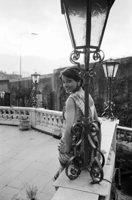 Framed Print : Persis Khambatta, actress, photo-call to announce role in new anti apartheid film Framed Print : Persis Khambatta, actress, photo-call to announce role in new anti apartheid film