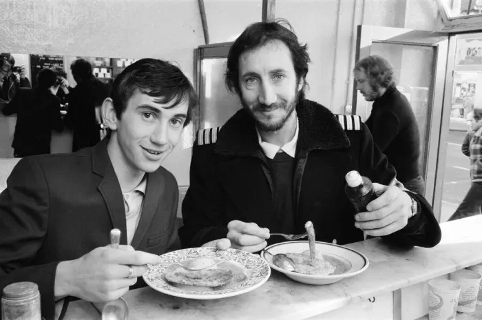 Framed Print : Pete Townshend, guitarist with British rock group The Who