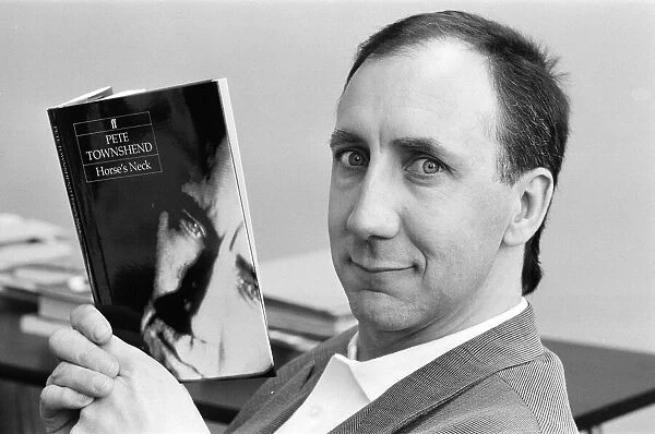 Pete Townshend, former guitarist with British rock group The Who