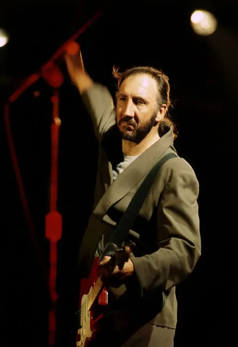 Framed Print : Pete Townshend lead guitarist of the Who Framed Print : Pete Townshend lead guitarist of the Who