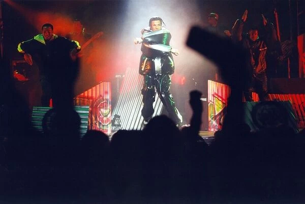 Peter Andre during his concert at the Newcastle City Hall. March 1997