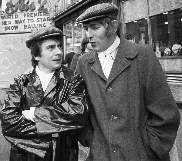 Peter Cook and Dudley Moore in their 'Pete and Dud