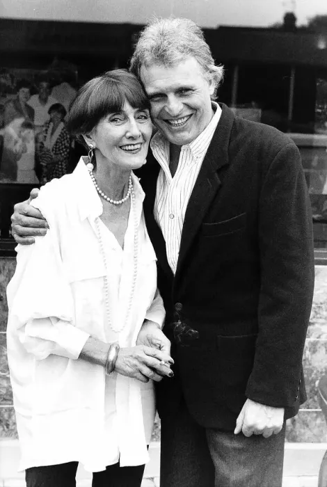 Framed Print : Peter Dean actor with June Brown actress who appeared together in the tv soap Eastenders Framed Print : Peter Dean actor with June Brown actress who appeared together in the tv soap Eastenders