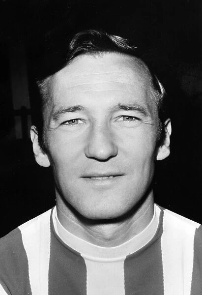 Peter Dobing Stoke City Football Player August 1972. Local Caption Football