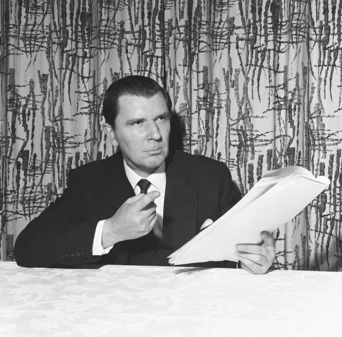 Framed Print : Peter Hawkins the man behind the voice of the Daleks 8th November 1965