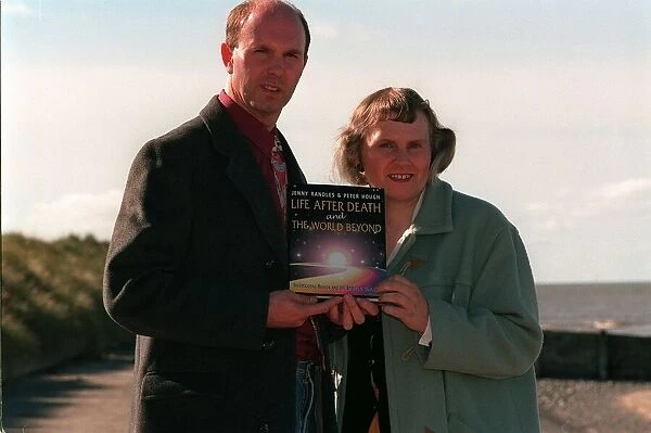 Peter Hough and Jenny Randles ufo investigators 1996 promoting Life after death