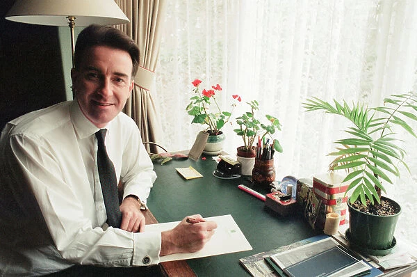 Peter Mandelson, Labour MP and Member of Parliament for Hartlepool. 3rd November 1994