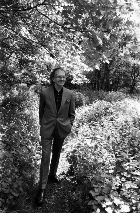 Framed Print : Peter Seekings Foster pictured at some Woodland. 16th May 1988
